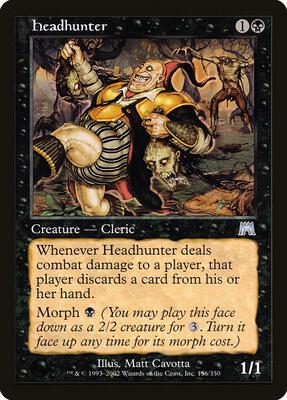 Headhunter card from Onslaught