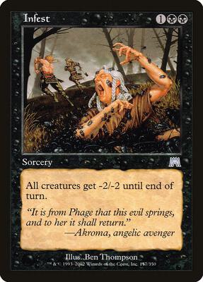 Infest card from Onslaught