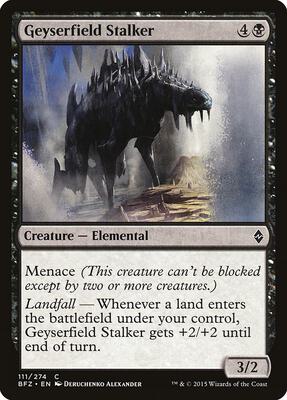 Geyserfield Stalker card from Battle for Zendikar
