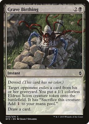 Grave Birthing card from Battle for Zendikar