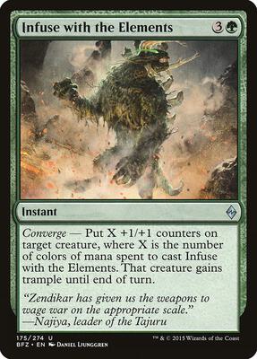 Infuse with the Elements card from Battle for Zendikar