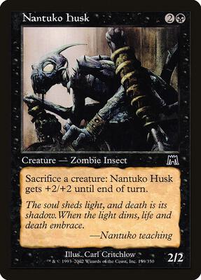 Nantuko Husk card from Onslaught