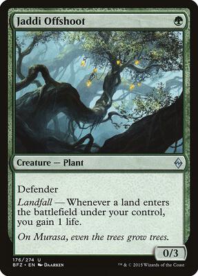 Jaddi Offshoot card from Battle for Zendikar