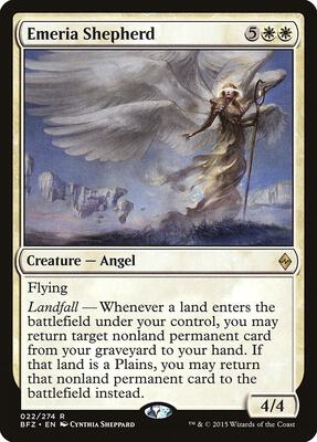 Emeria Shepherd card from Battle for Zendikar