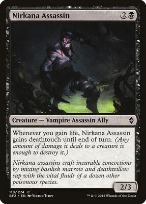 Nirkana Assassin card from Battle for Zendikar