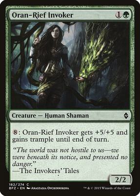 Oran-Rief Invoker card from Battle for Zendikar