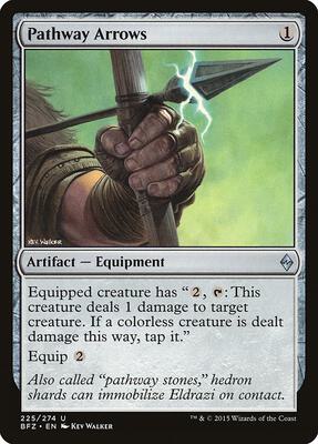 Pathway Arrows card from Battle for Zendikar