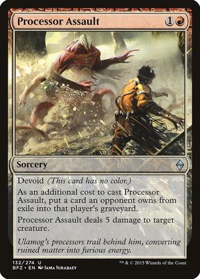 Processor Assault card from Battle for Zendikar