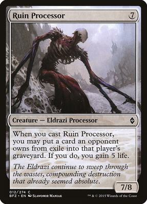 Ruin Processor card from Battle for Zendikar
