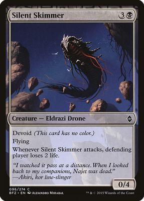 Silent Skimmer card from Battle for Zendikar