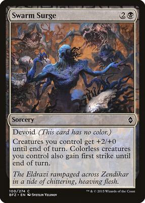 Swarm Surge card from Battle for Zendikar