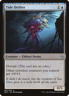 Tide Drifter card from Battle for Zendikar