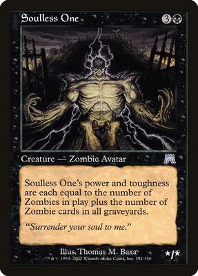 Soulless One card from Onslaught