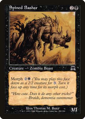 Spined Basher card from Onslaught
