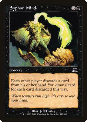 Syphon Mind card from Onslaught