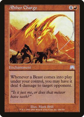 Aether Charge card from Onslaught