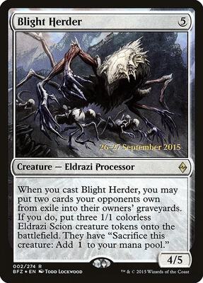 Blight Herder card from Prerelease Cards