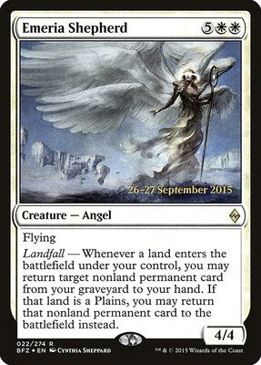 Emeria Shepherd card from Prerelease Cards