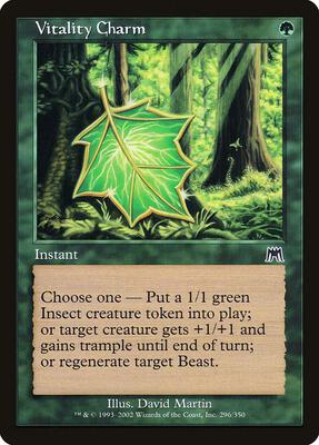 Vitality Charm card from Onslaught