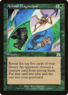 Animal Magnetism card from Onslaught
