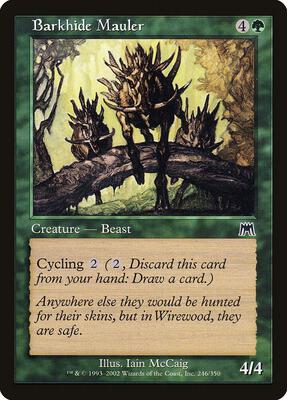 Barkhide Mauler card from Onslaught