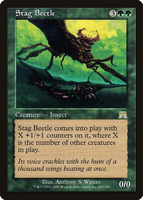 Stag Beetle card from Onslaught