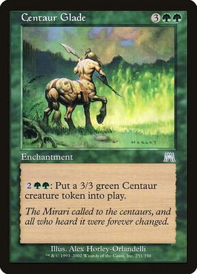 Centaur Glade card from Onslaught