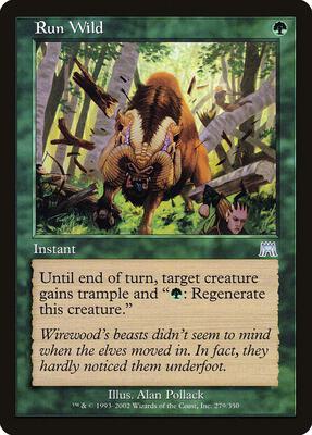 Run Wild card from Onslaught