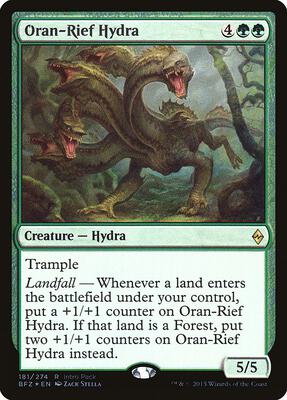 Oran-Rief Hydra card from Unique and Miscellaneous Promos