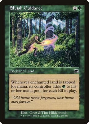 Elvish Guidance card from Onslaught
