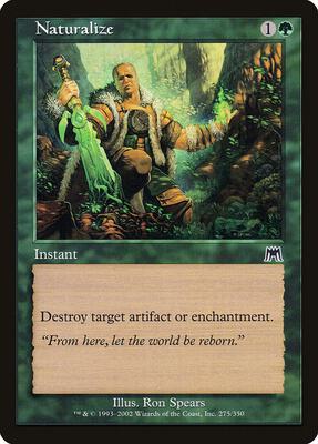 Naturalize card from Onslaught