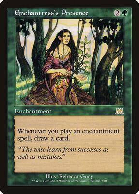 Enchantress's Presence card from Onslaught
