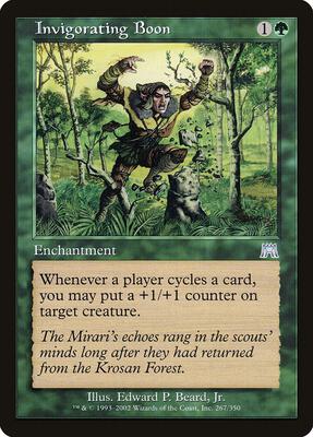 Invigorating Boon card from Onslaught
