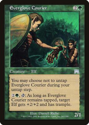 Everglove Courier card from Onslaught