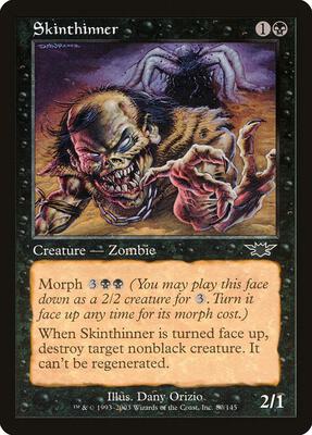 Skinthinner card from Legions