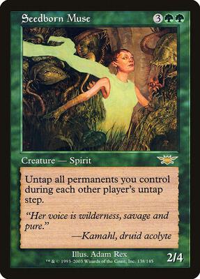 Seedborn Muse card from Legions
