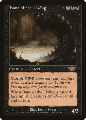 Bane of the Living card from Legions