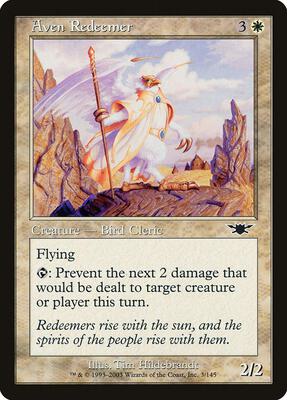 Aven Redeemer card from Legions