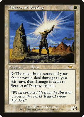 Beacon of Destiny card from Legions