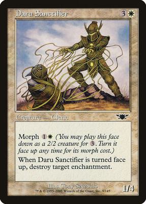 Daru Sanctifier card from Legions