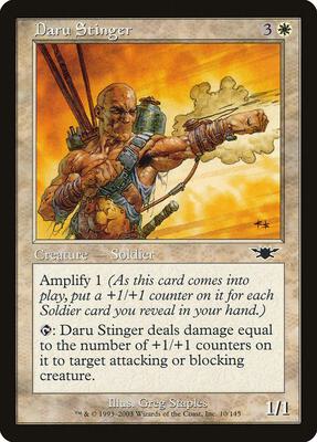 Daru Stinger card from Legions