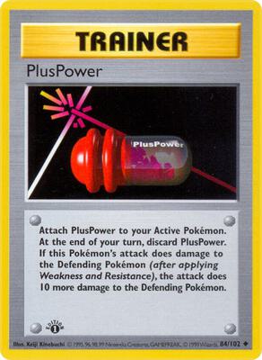 PlusPower card from Base Set (Shadowless)