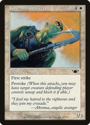 Lowland Tracker card from Legions