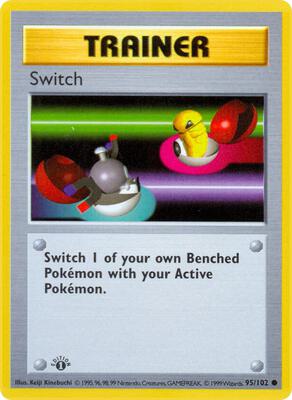 Switch card from Base Set (Shadowless)
