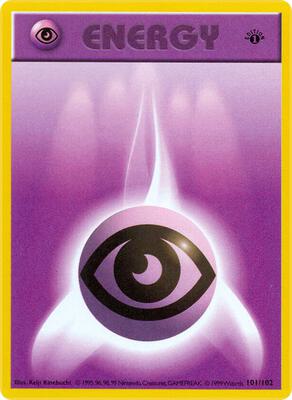 Psychic Energy card from Base Set (Shadowless)