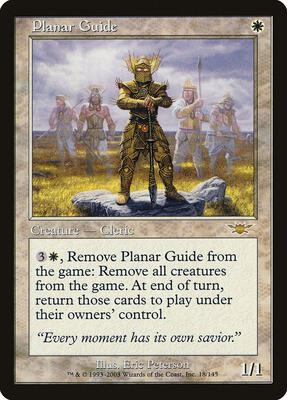 Planar Guide card from Legions