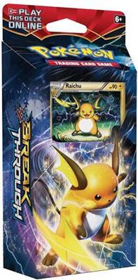 BREAKthrough Theme Deck - "Burning Spark" [Raichu] card from XY - BREAKthrough