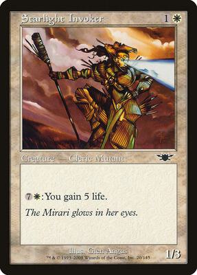 Starlight Invoker card from Legions