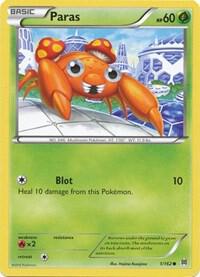 Paras card from XY - BREAKthrough