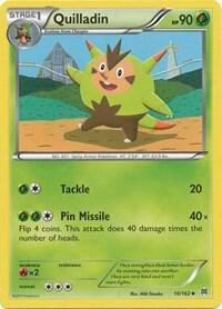 Quilladin card from XY - BREAKthrough